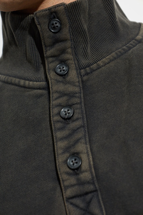 ENTIRE STUDIOS Sudadera con cuello abotonado