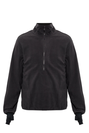 Fleece with turtleneck