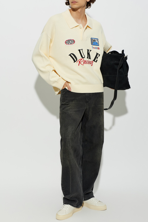 DUKE & DEXTER Polo Shirt with Patches