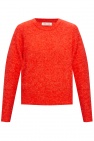 Philosophy di Lorenzo Serafini Woven Wool Sweater With Contrasting Profiles