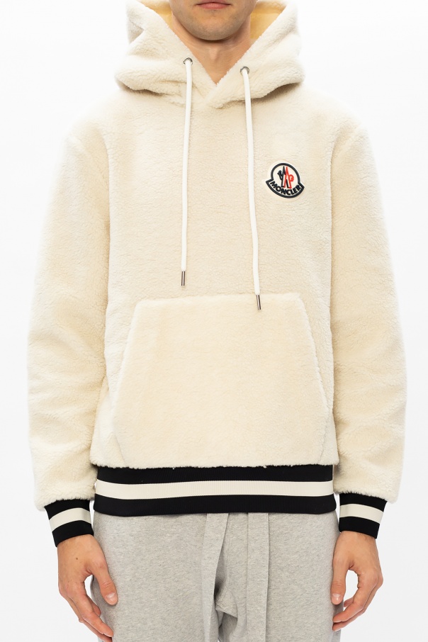 moncler fluffy hoodie