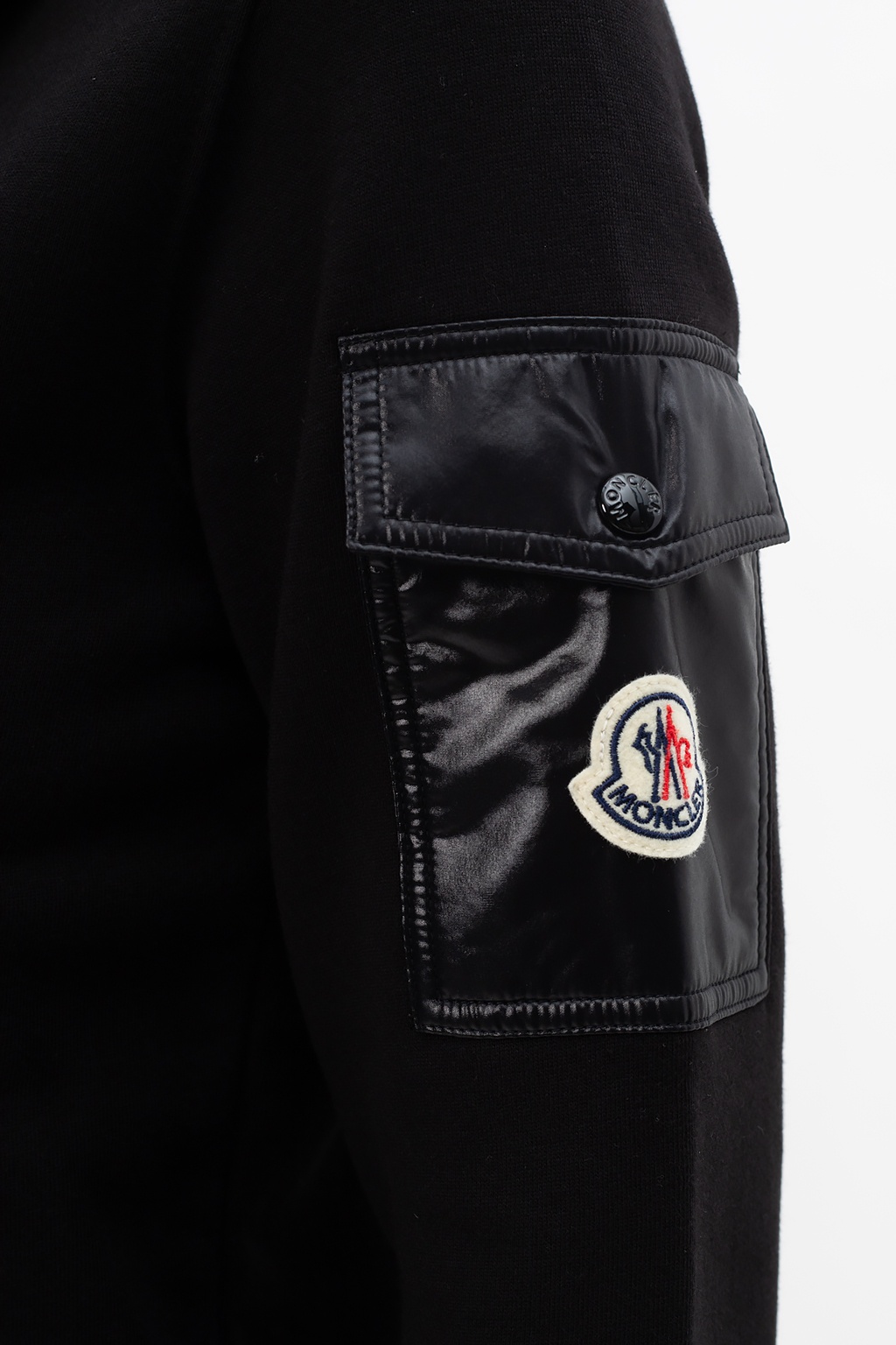 moncler zip up hoodie