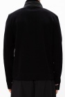 Moncler Grenoble BLACK ‘Maglia’ fleece jacket