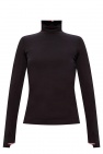 Moncler Grenoble Logo-patched turtleneck sweater