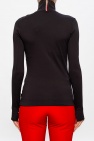 Moncler Grenoble Logo-patched turtleneck sweater