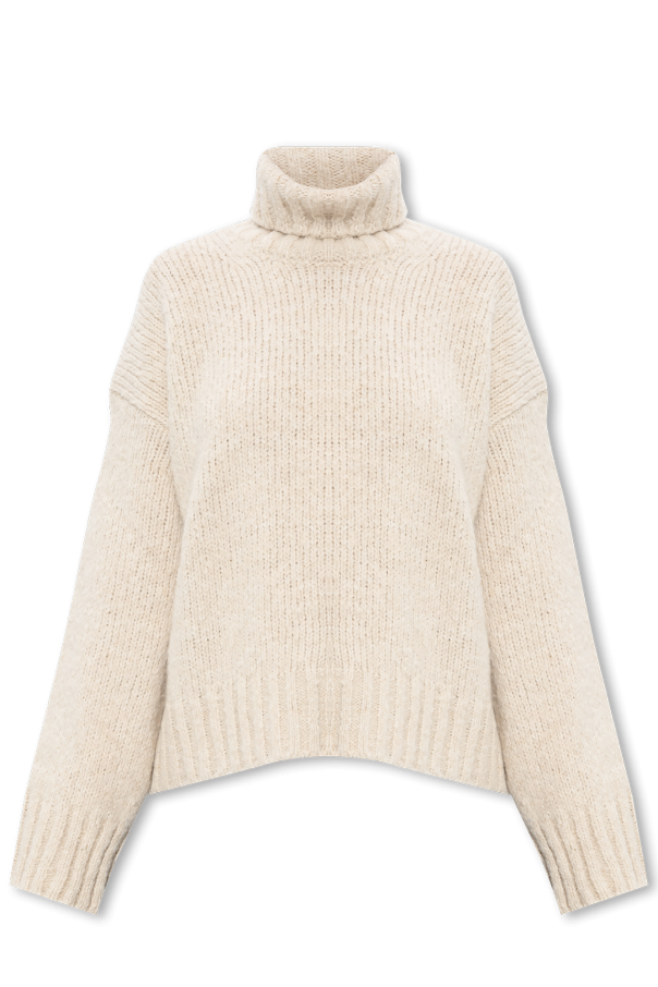 Samsøe Samsøe ‘Mandie’ turtleneck White sweater