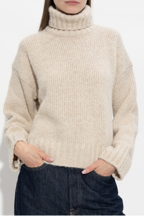 Samsøe Samsøe ‘Mandie’ turtleneck contrasting-panel sweater