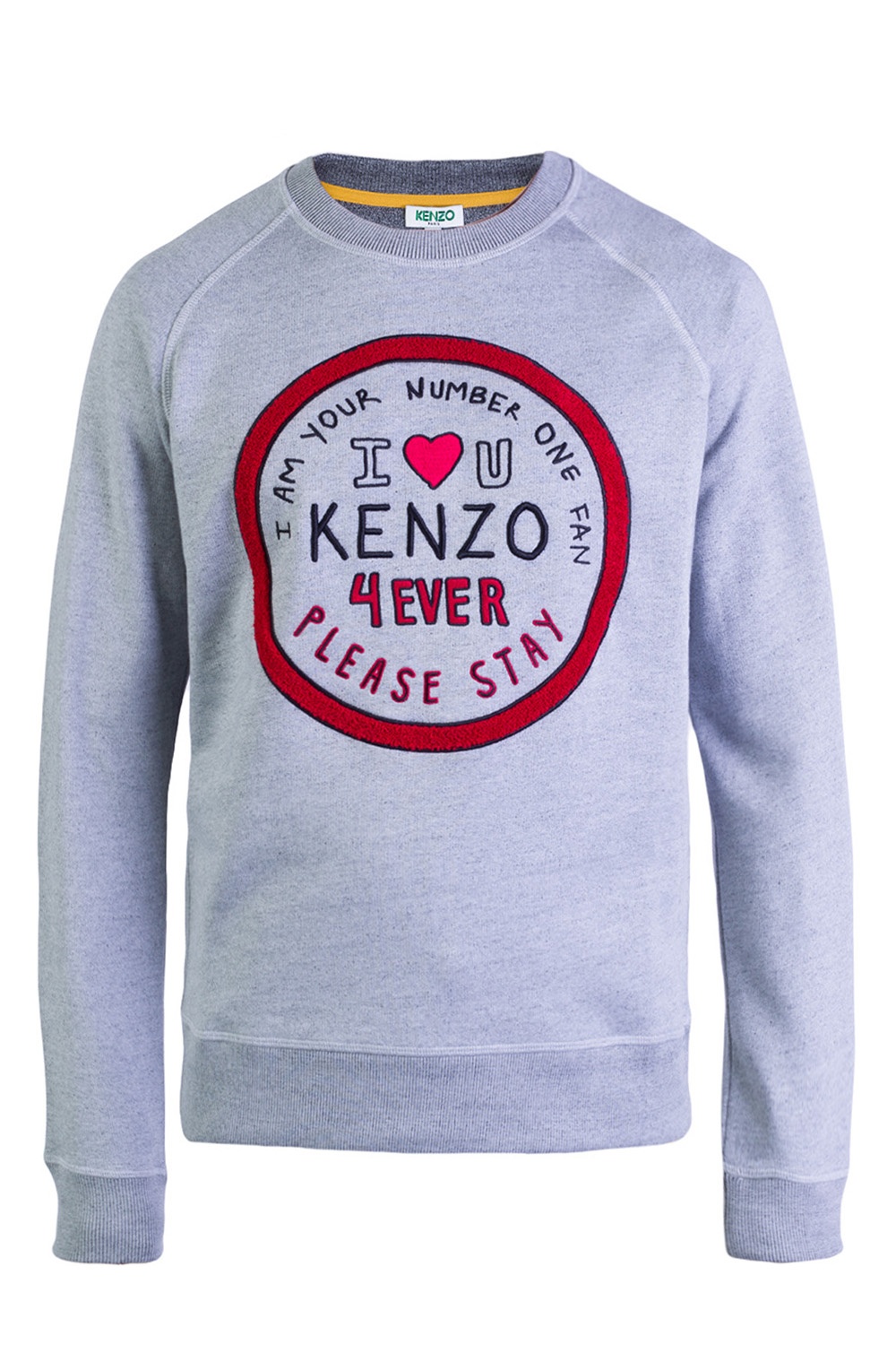 kenzo embroidered logo sweatshirt