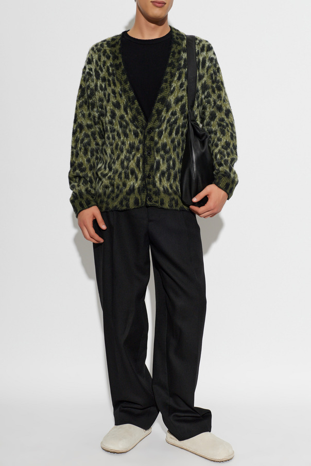 Laneus Animal motif cardigan