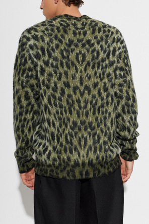 Laneus Animal motif cardigan