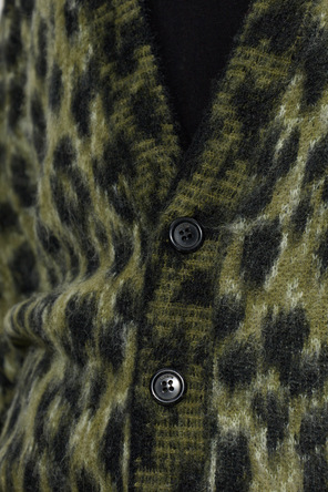 Laneus Animal motif cardigan