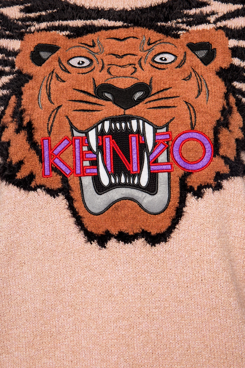 Kenzo Tiger Intarsia Sweater Dress