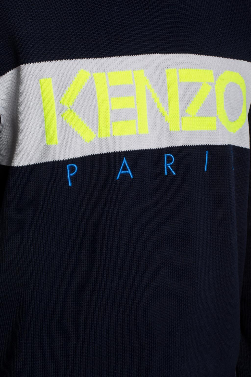 Knitted sweater with logo Kenzo - Vitkac Norway
