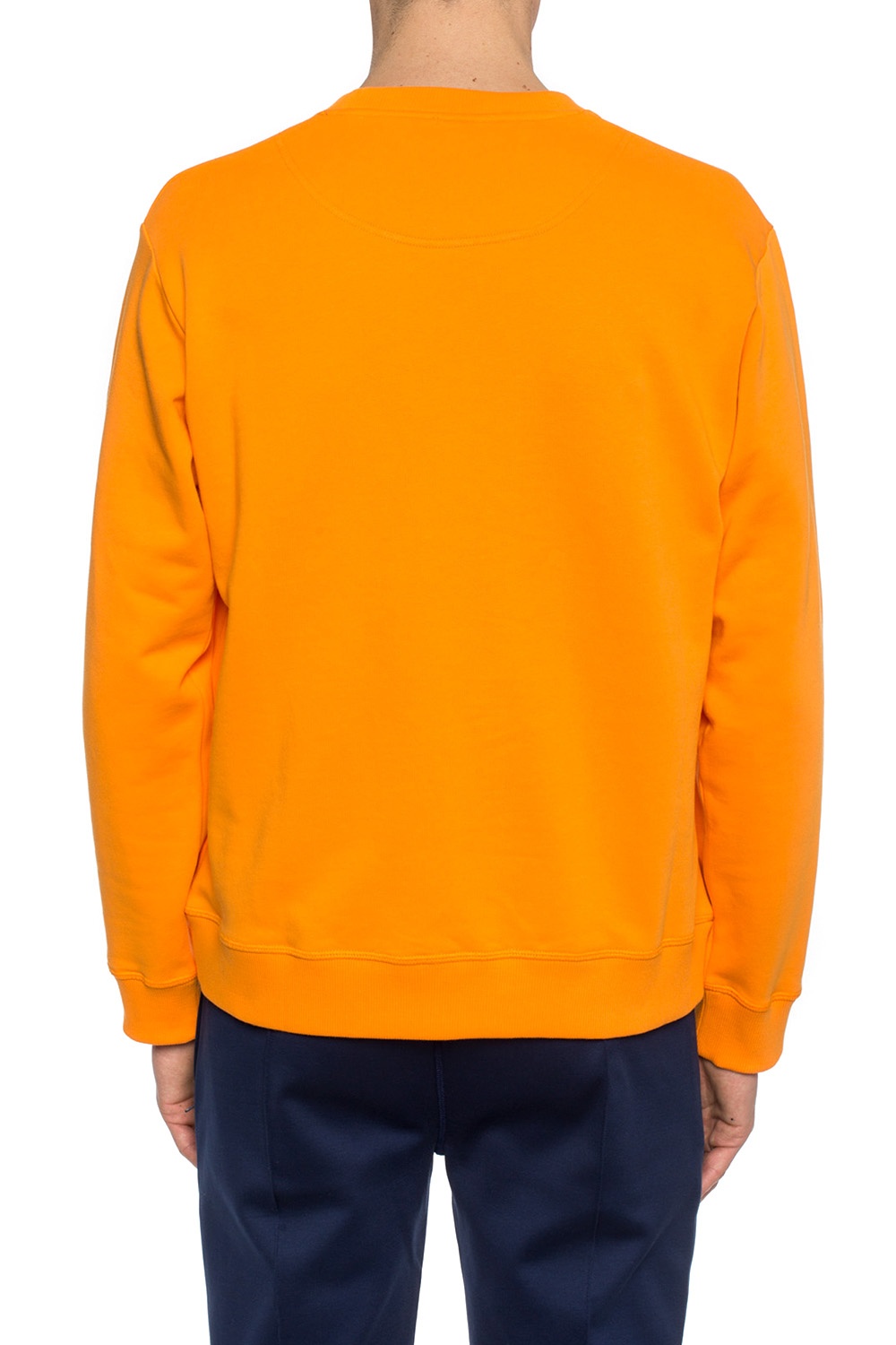 Crew necks Kenzo - Monogram sweater in orange - FB65PU6363SC16