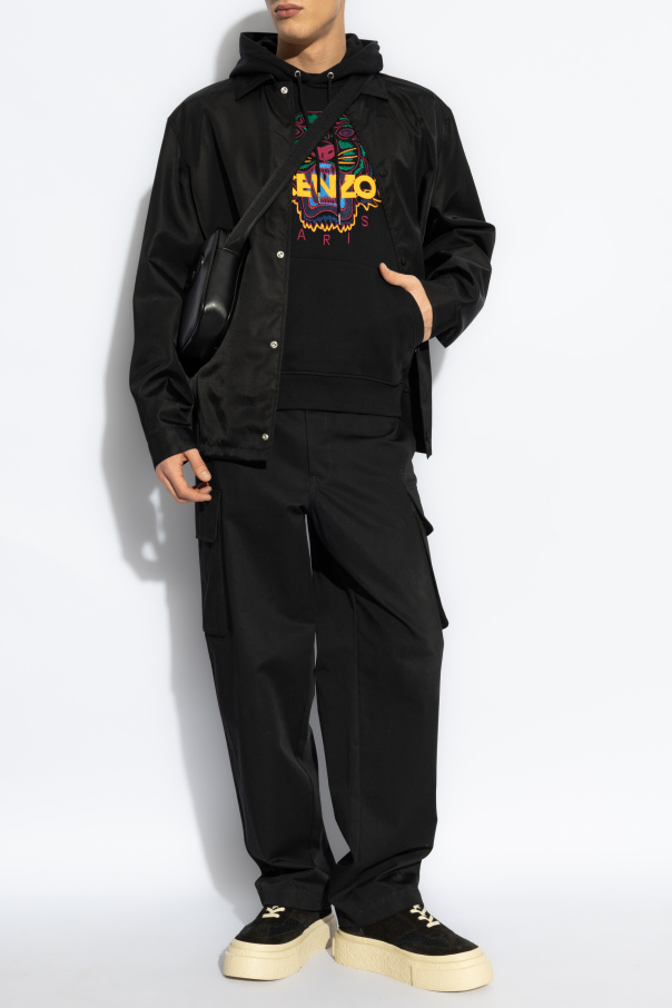 Kenzo Logo-embroidered sweatshirt