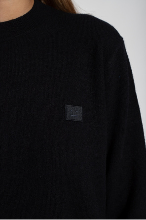 Acne Studios Wełniany sweter z logo