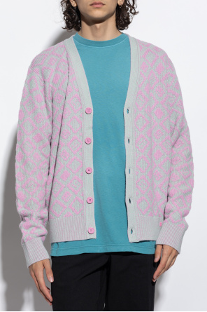 Acne Studios Cardigan with geometrical pattern