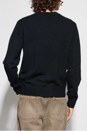 Acne Studios Wollpullover mit Logo