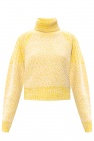 Kenzo YELLOW Wool roll neck sweater