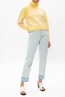 Kenzo YELLOW Wool roll neck sweater