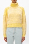 Kenzo YELLOW Wool roll neck sweater