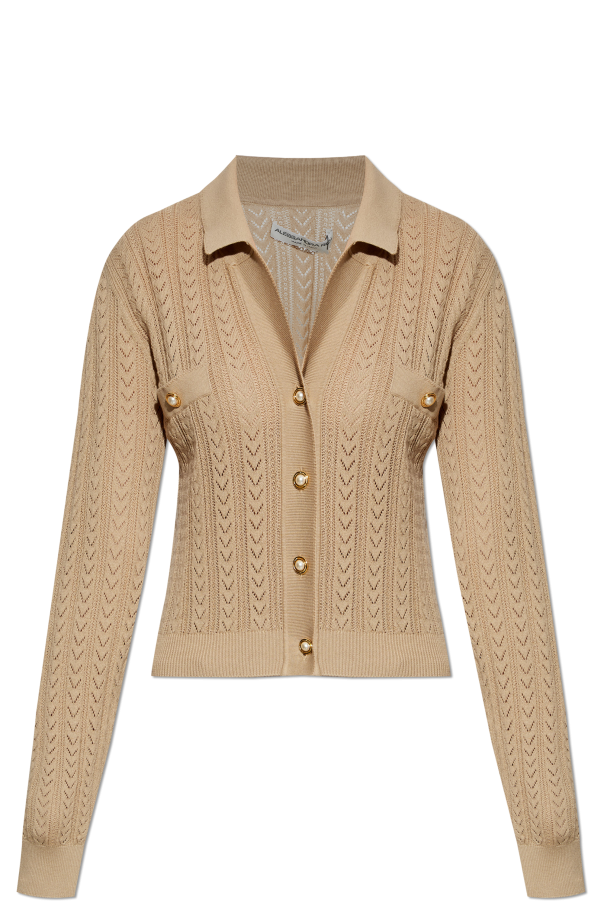 Cardigan with decorative knit od Alessandra Rich