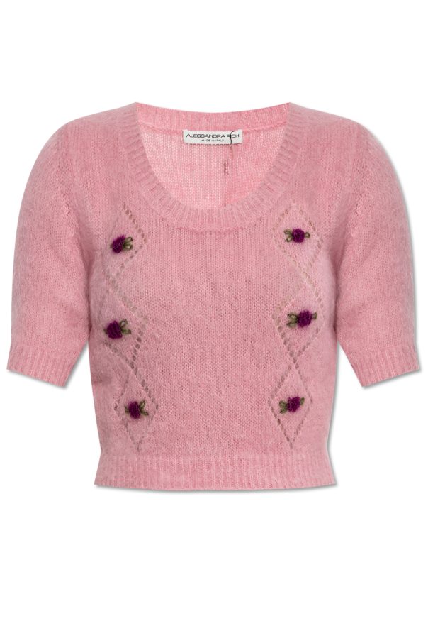 Short sweater od Alessandra Rich