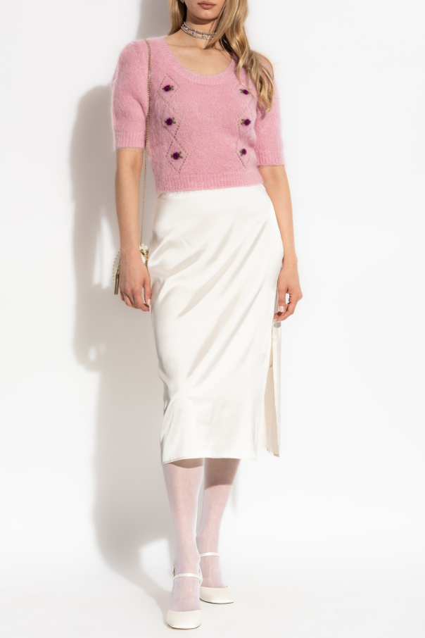 Alessandra Rich Kurzer Pullover