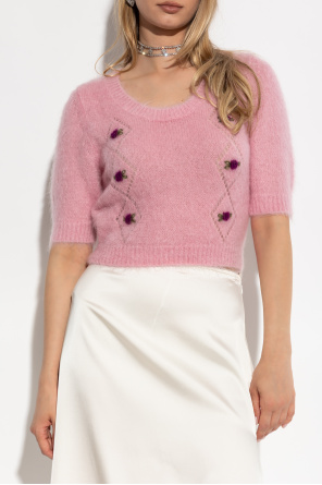 Alessandra Rich Kurzer Pullover