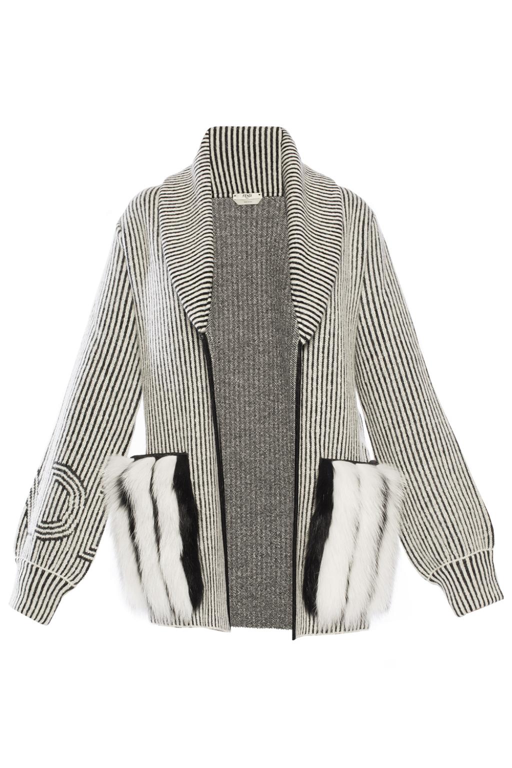 fendi striped sweater