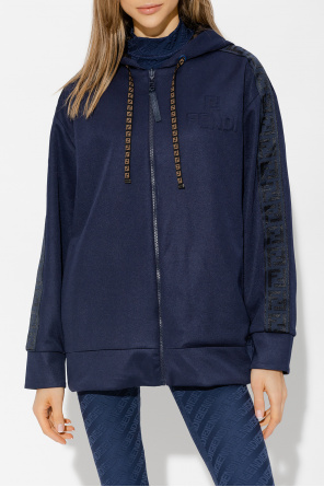 Fendi Models Reversible hooded jacket