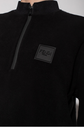 Fendi Fleece sweatshirt with logo