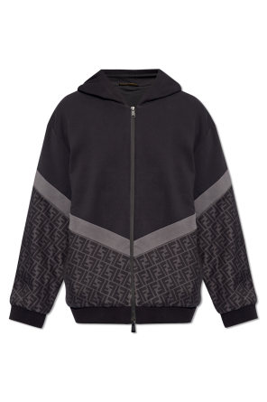 Monogrammed hoodie od Fendi