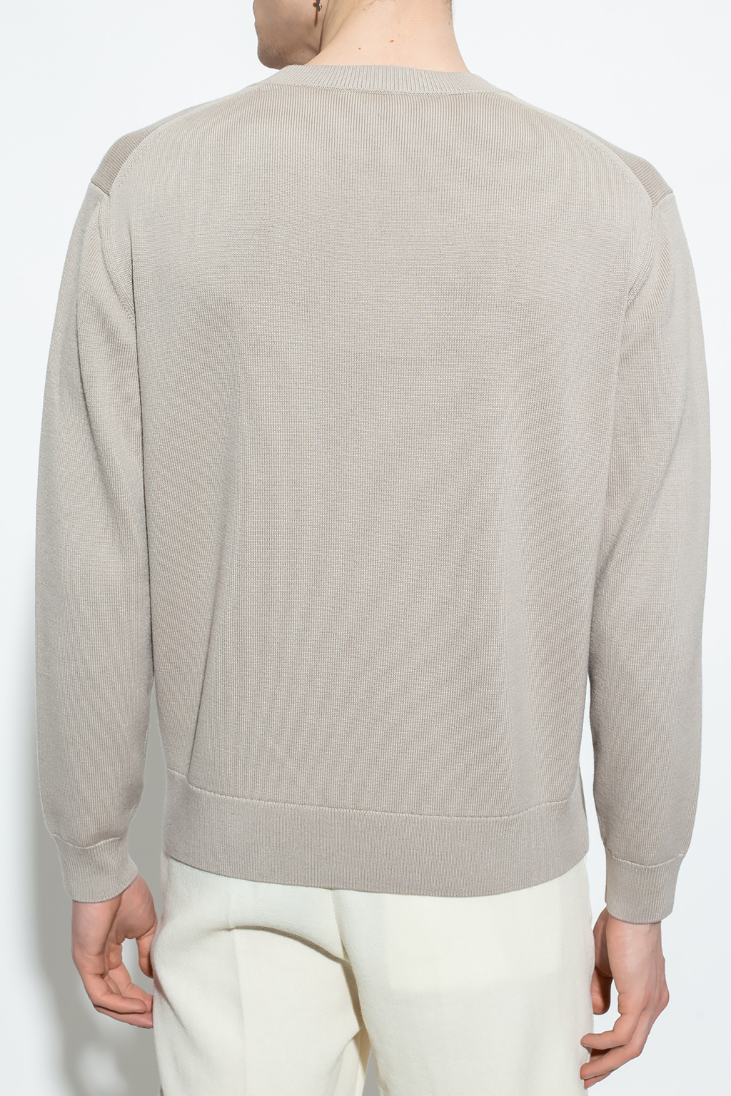 Kenzo Wool contrast-panel sweater