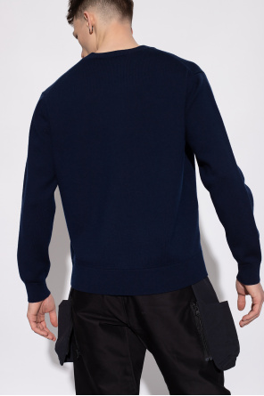 Kenzo Wool collarless sweater