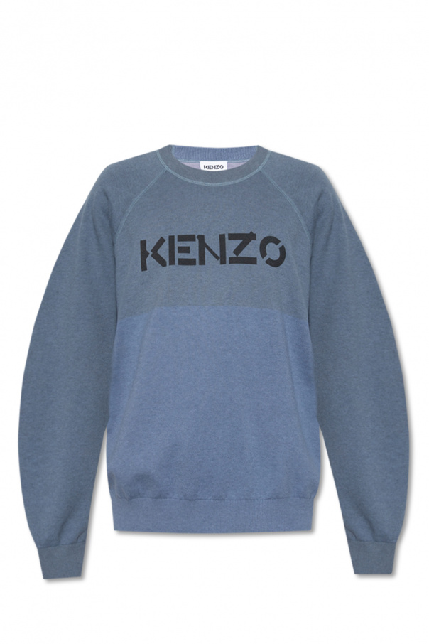 Kenzo Face sweater with logo