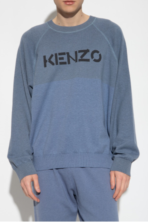 Kenzo Face sweater with logo