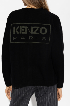 Kenzo Cardigan with logo