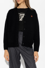 Kenzo BLACK Cardigan with logo