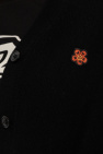 Kenzo BLACK Cardigan with logo