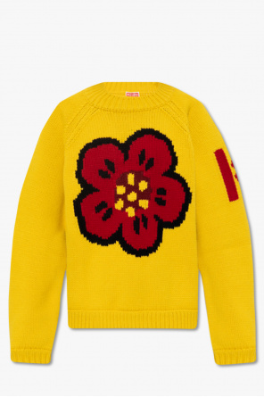 Sweater with floral motif od Kenzo