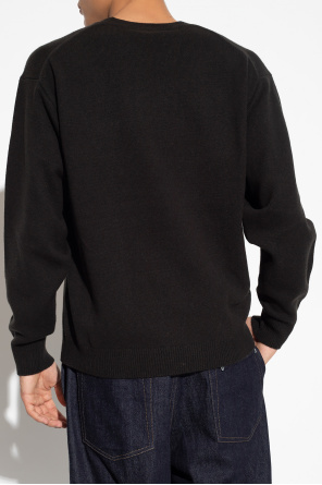 Kenzo Wełniany sweter z logo