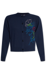 Fred Perry Strick-T-Shirt mit Zierstreifen und Bündchen in Marineblau