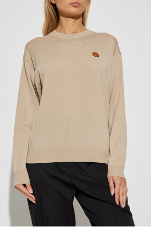 Kenzo Wool sweater with patch