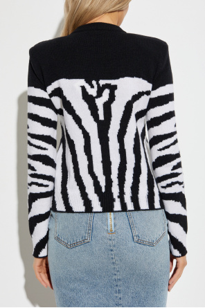 Balmain Jersey con botones decorativos en el hombro