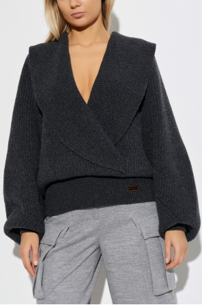 Balmain Jersey de lana de corte holgado