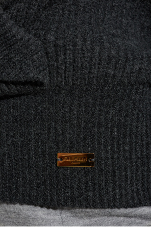 Balmain Jersey de lana de corte holgado