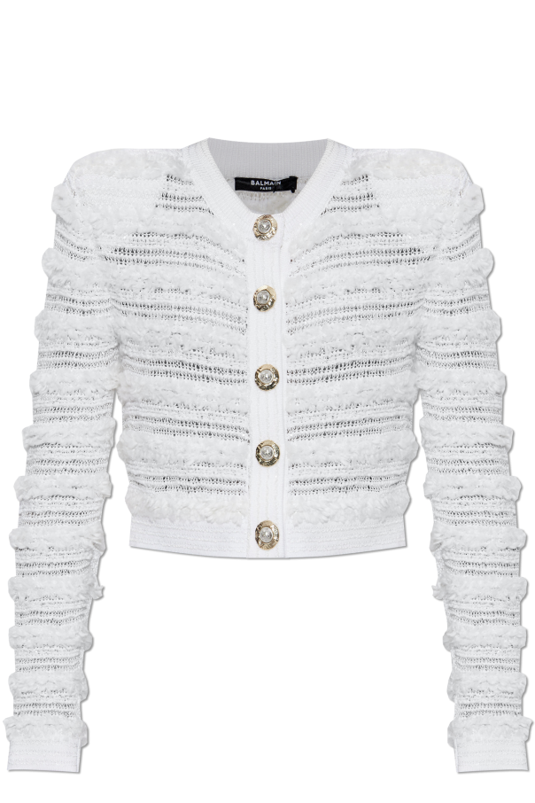 Cardigan with decorative buttons, zdjęcie 1 Cardigan with decorative buttons od Balmain