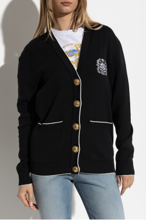 Balmain Cárdigan con bolsillos