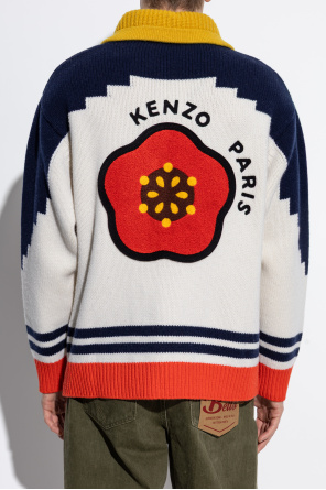 Kenzo Wełniany kardigan